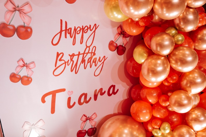 Tiara's Birthday Moment