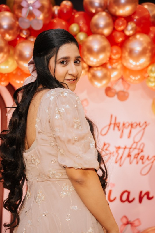 Tiara's Birthday Moment