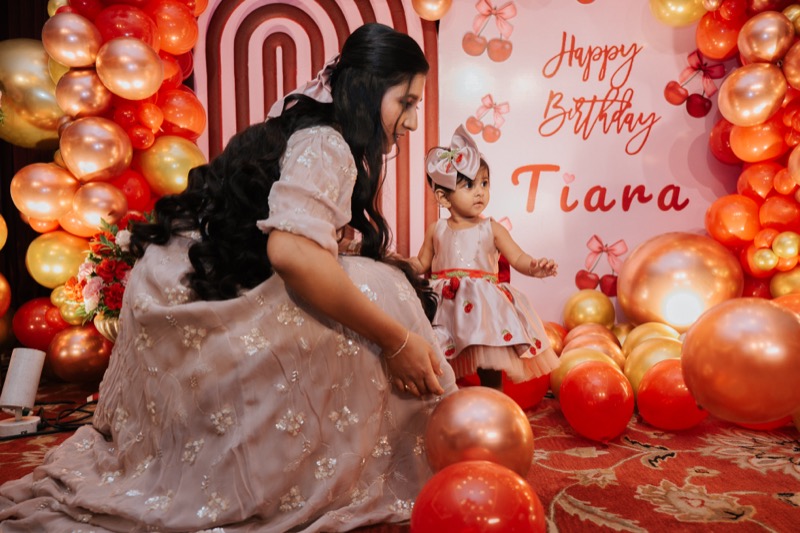 Tiara's Birthday Moment