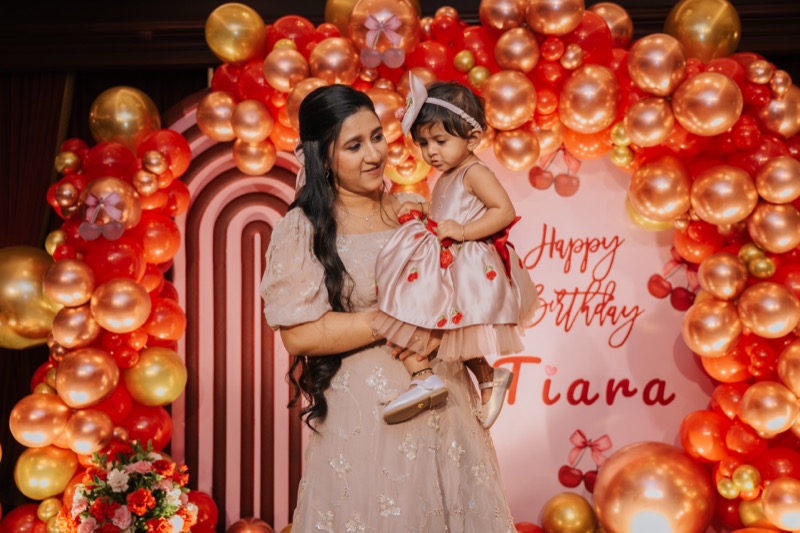 Tiara's Birthday Moment