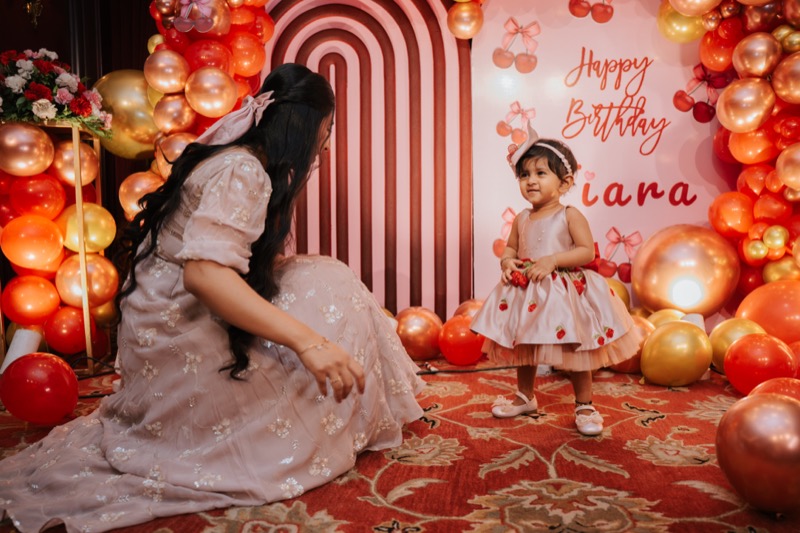 Tiara's Birthday Moment