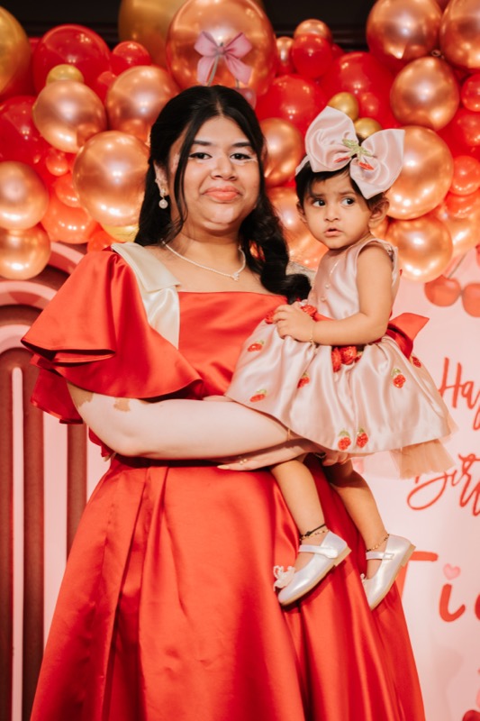 Tiara's Birthday Moment