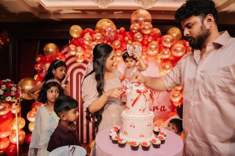 Tiara's Birthday Moment