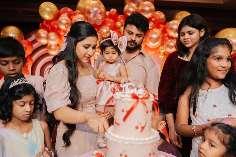 Tiara's Birthday Moment