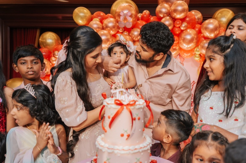 Tiara's Birthday Moment