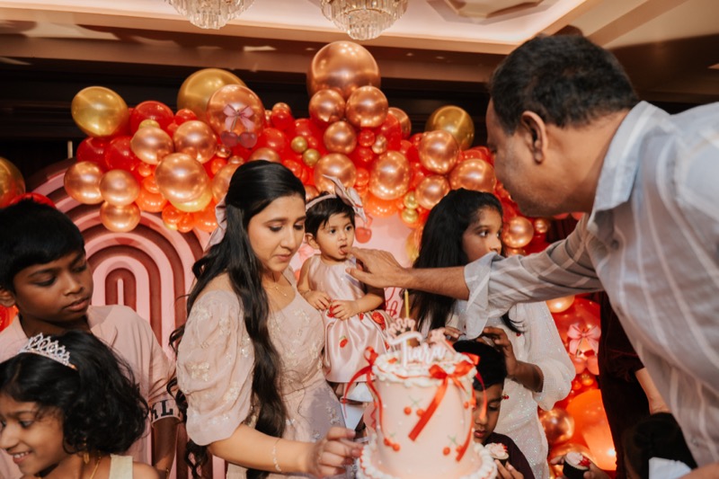 Tiara's Birthday Moment