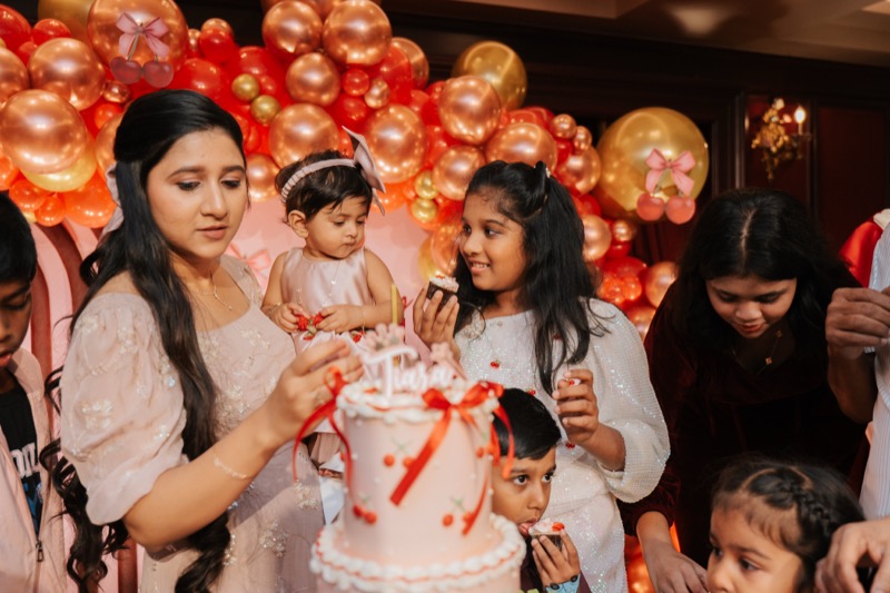 Tiara's Birthday Moment