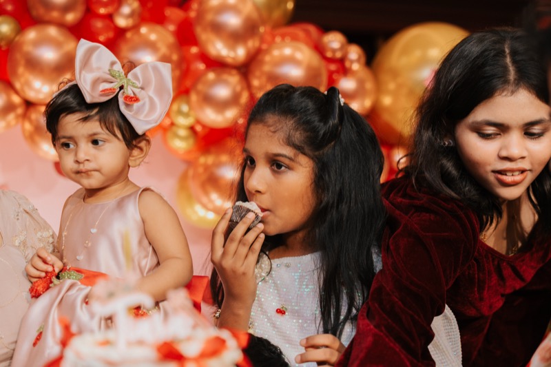 Tiara's Birthday Moment