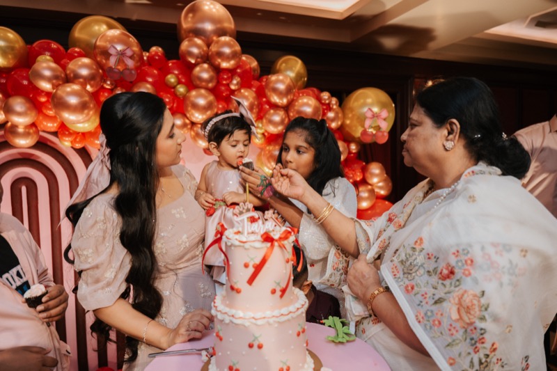Tiara's Birthday Moment