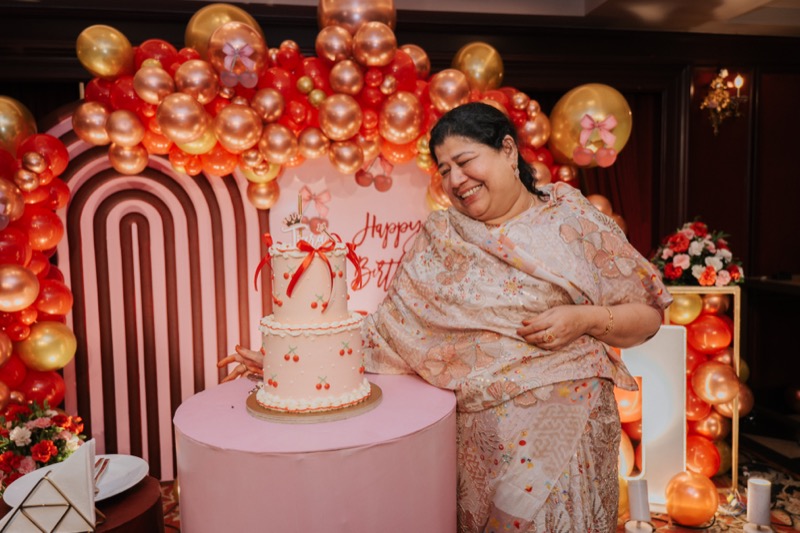 Tiara's Birthday Moment