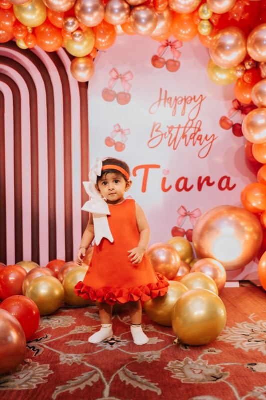 Tiara's Birthday Moment